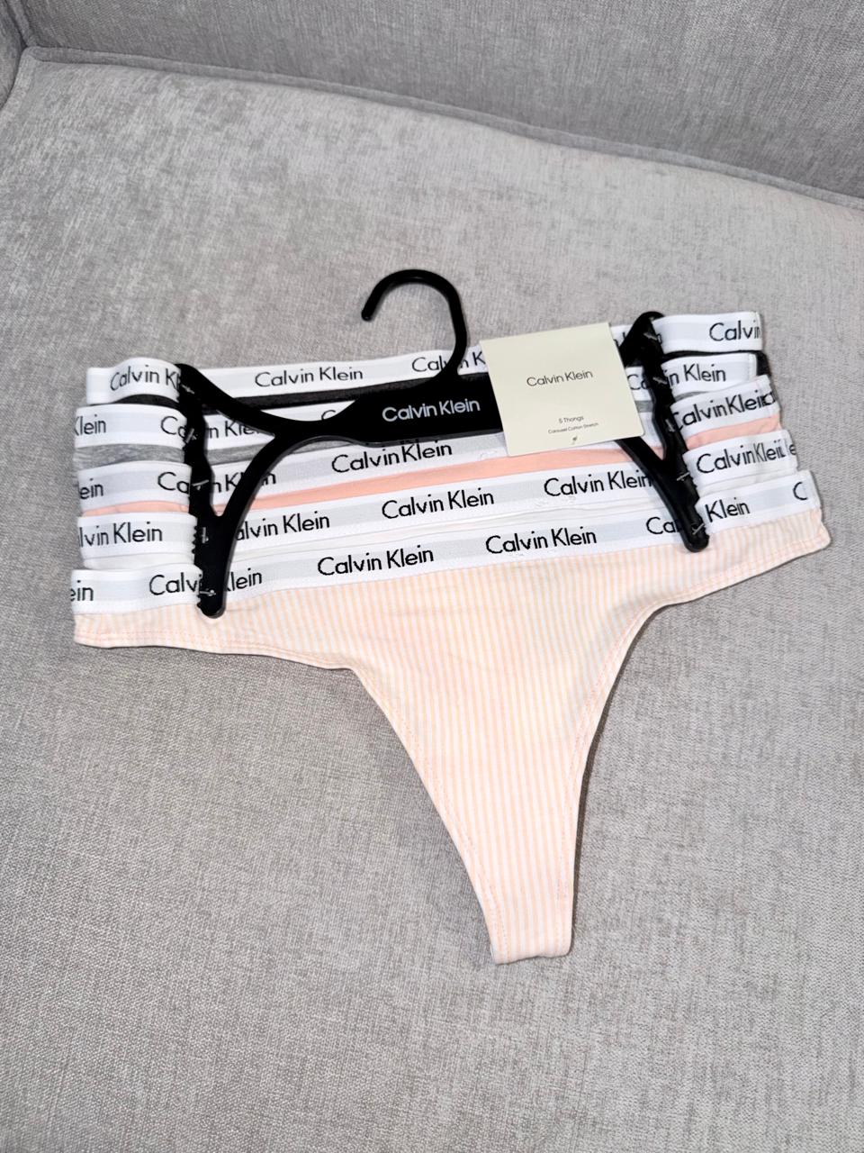 Set x 5 tangas - Calvin Klein