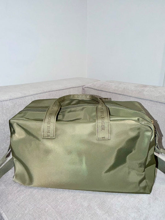 Bolso Tommy Hilfiger verde militar mujer - Mariana Pineda Encargos