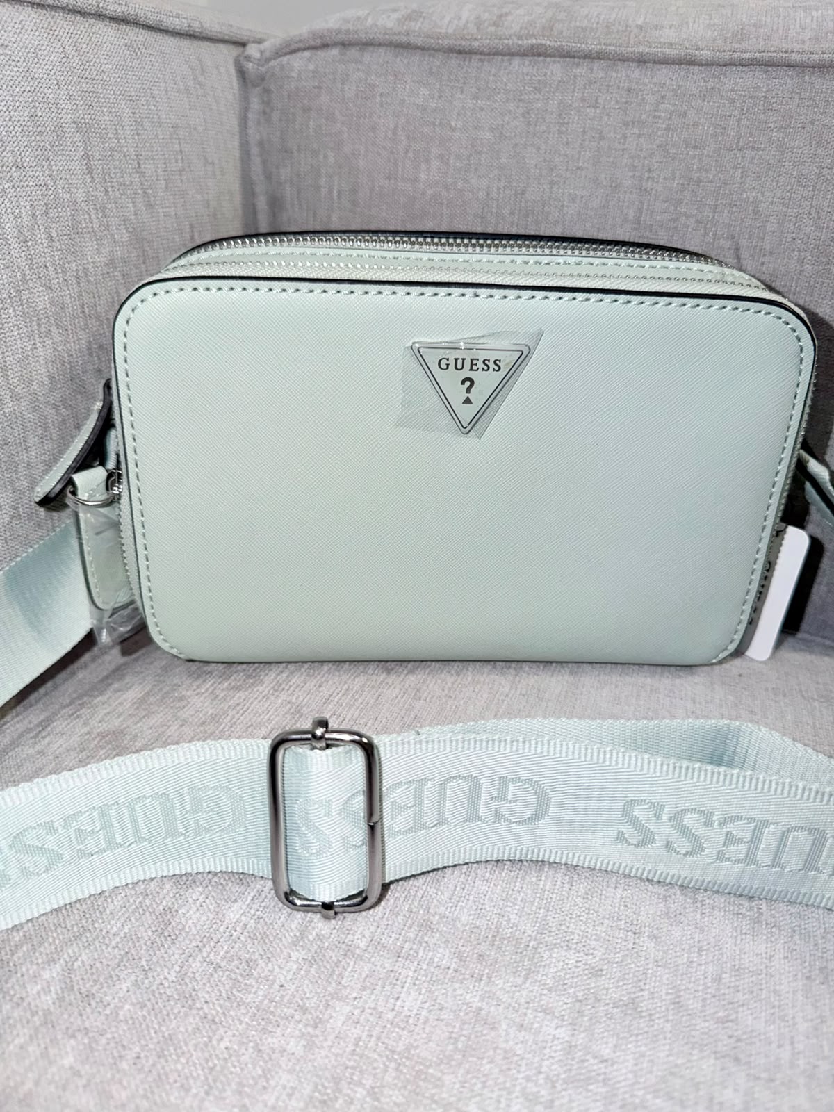 Bolso manos libres Guess verde menta - Mariana Pineda Encargos