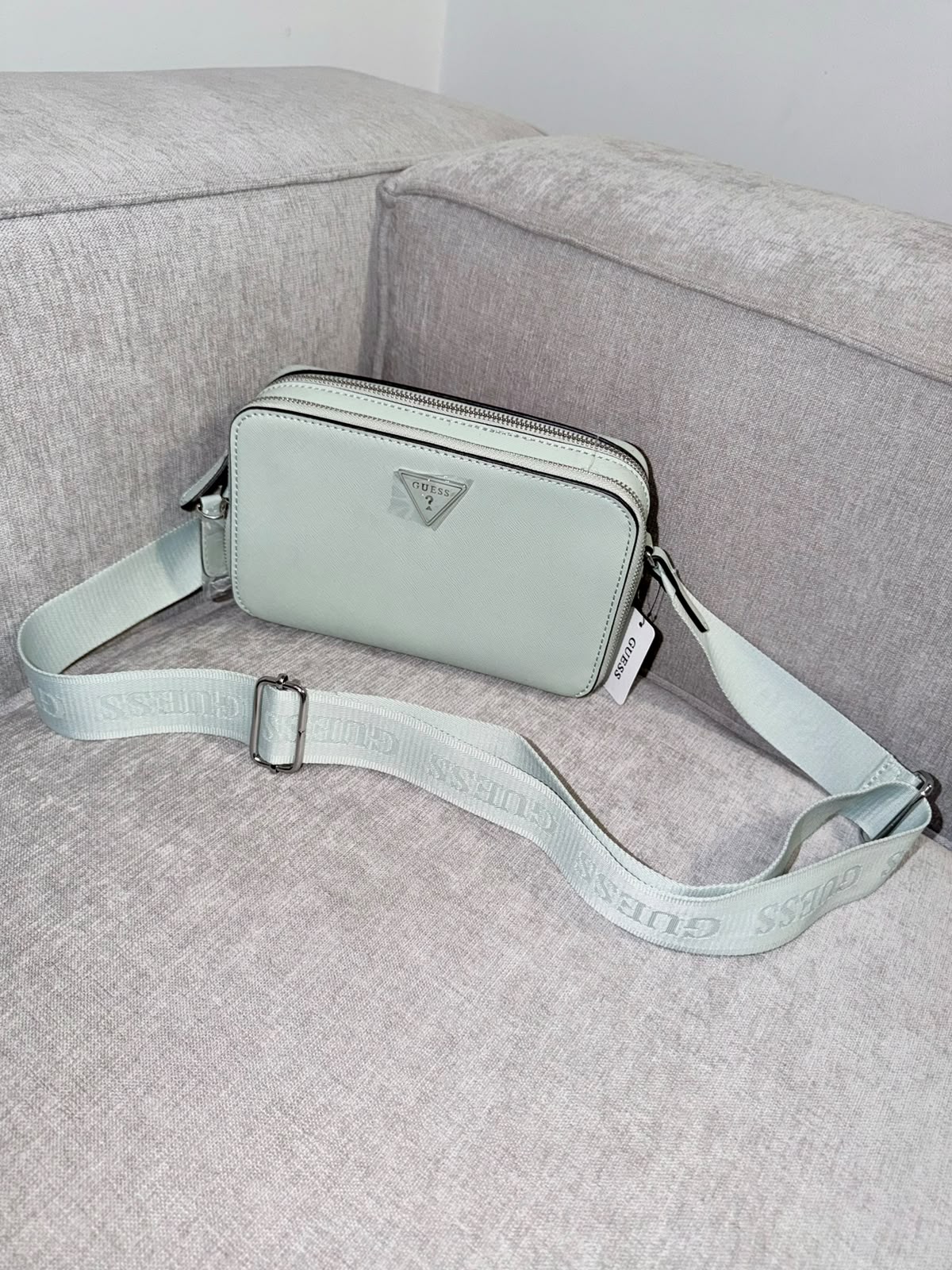 Bolso manos libres Guess verde menta - Mariana Pineda Encargos