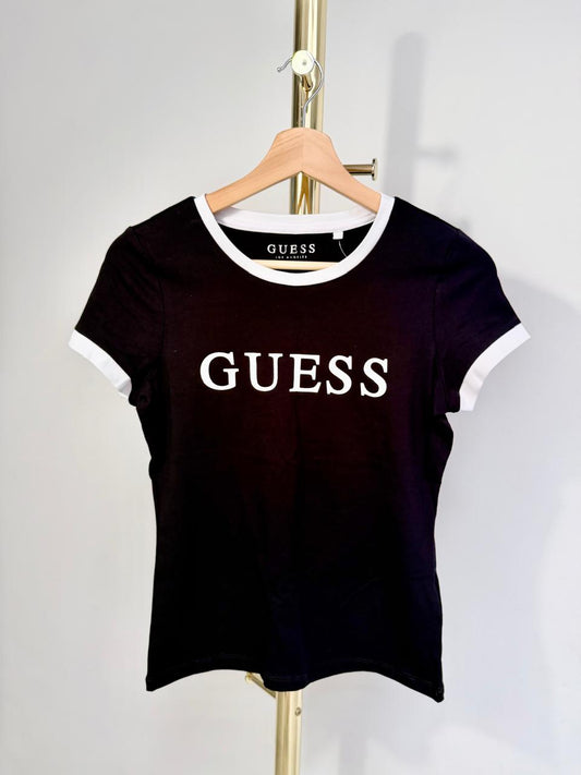 Camiseta Guess Negra Mujer - Mariana Pineda Encargos