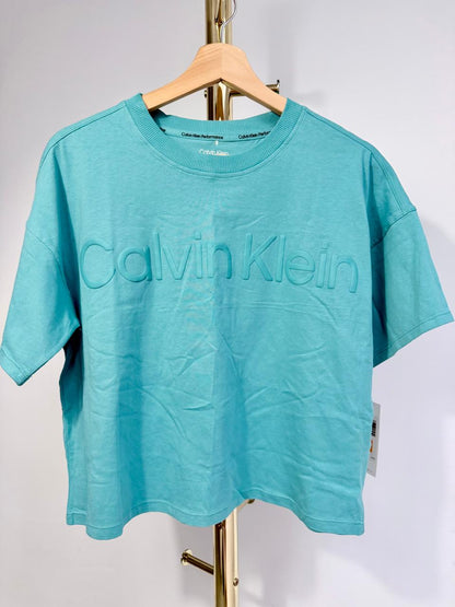 Camiseta logo relieve - Calvin Klein