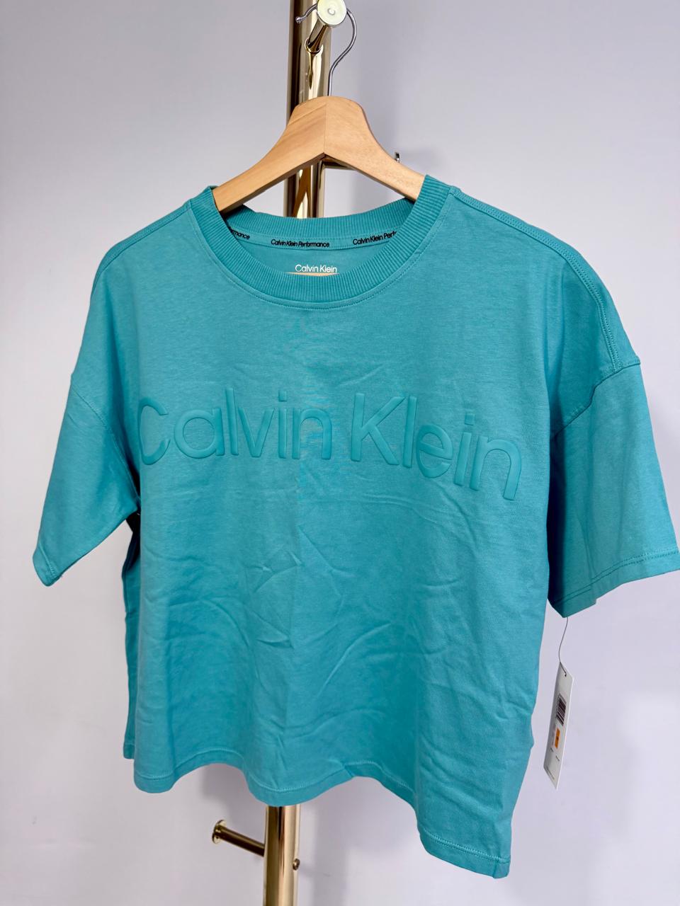 Camiseta logo relieve - Calvin Klein