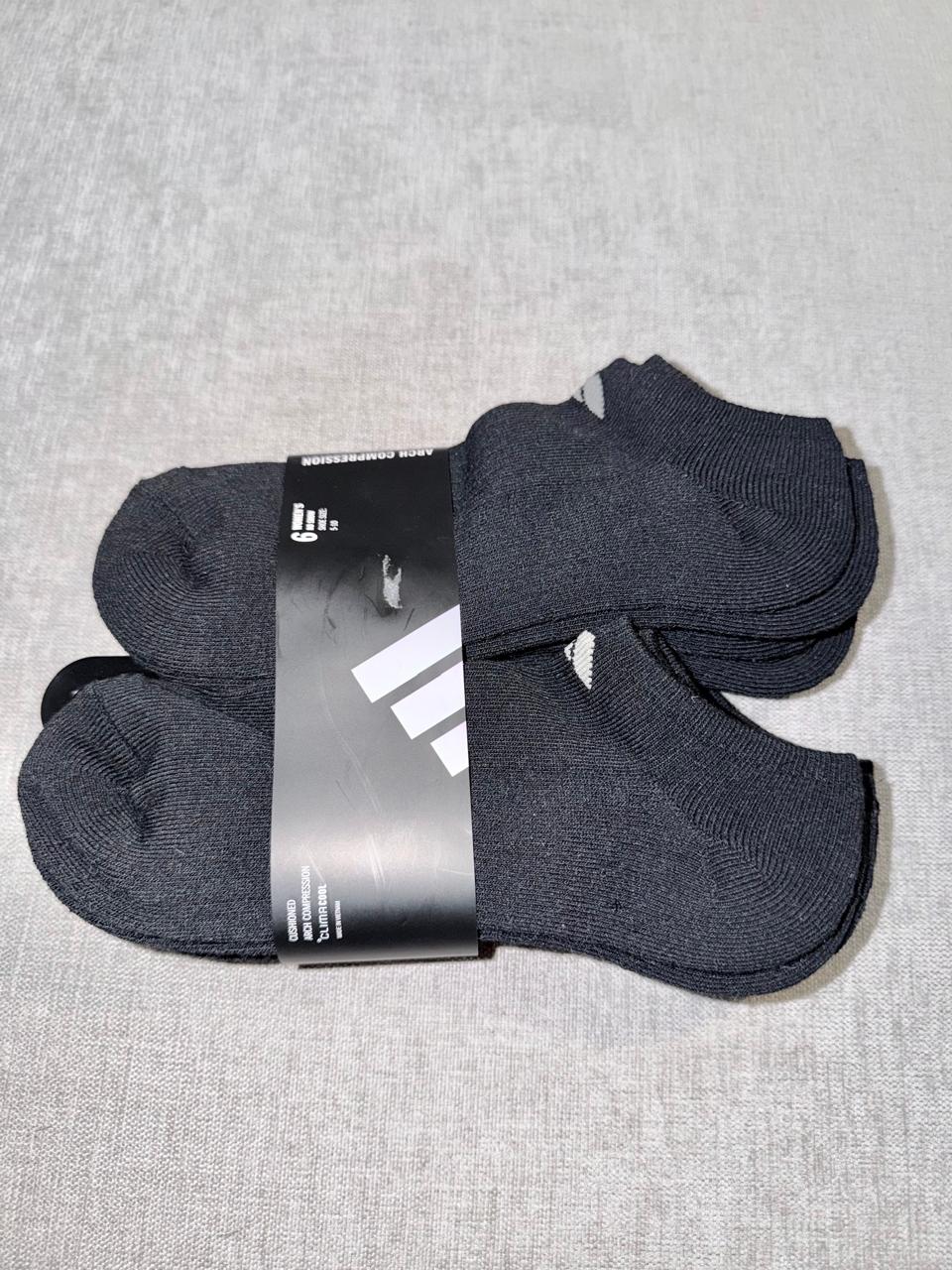 Medias tobilleras acolchadas Climacool x 6 pares negras - Adidas