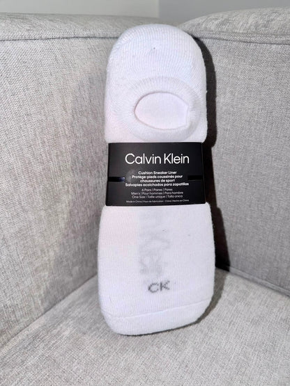 Medias tobilleras acolchadas x 6 pares - Calvin Klein