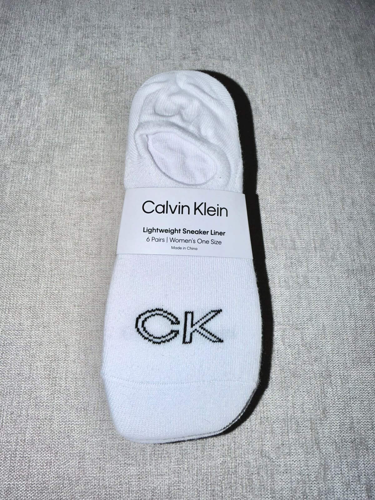 Medias tobilleras delgadas x 6 pares - Calvin Klein