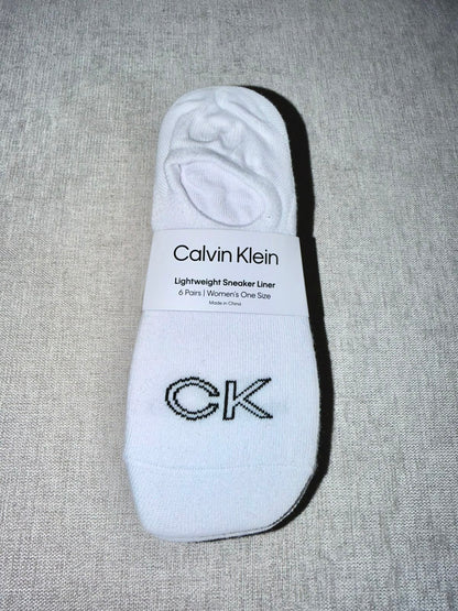 Medias tobilleras delgadas x 6 pares - Calvin Klein