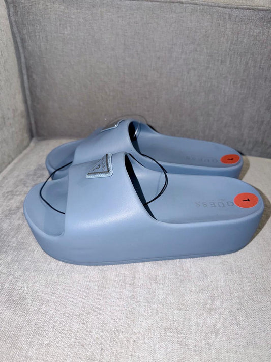 Sandalias plataforma logo mini - Guess