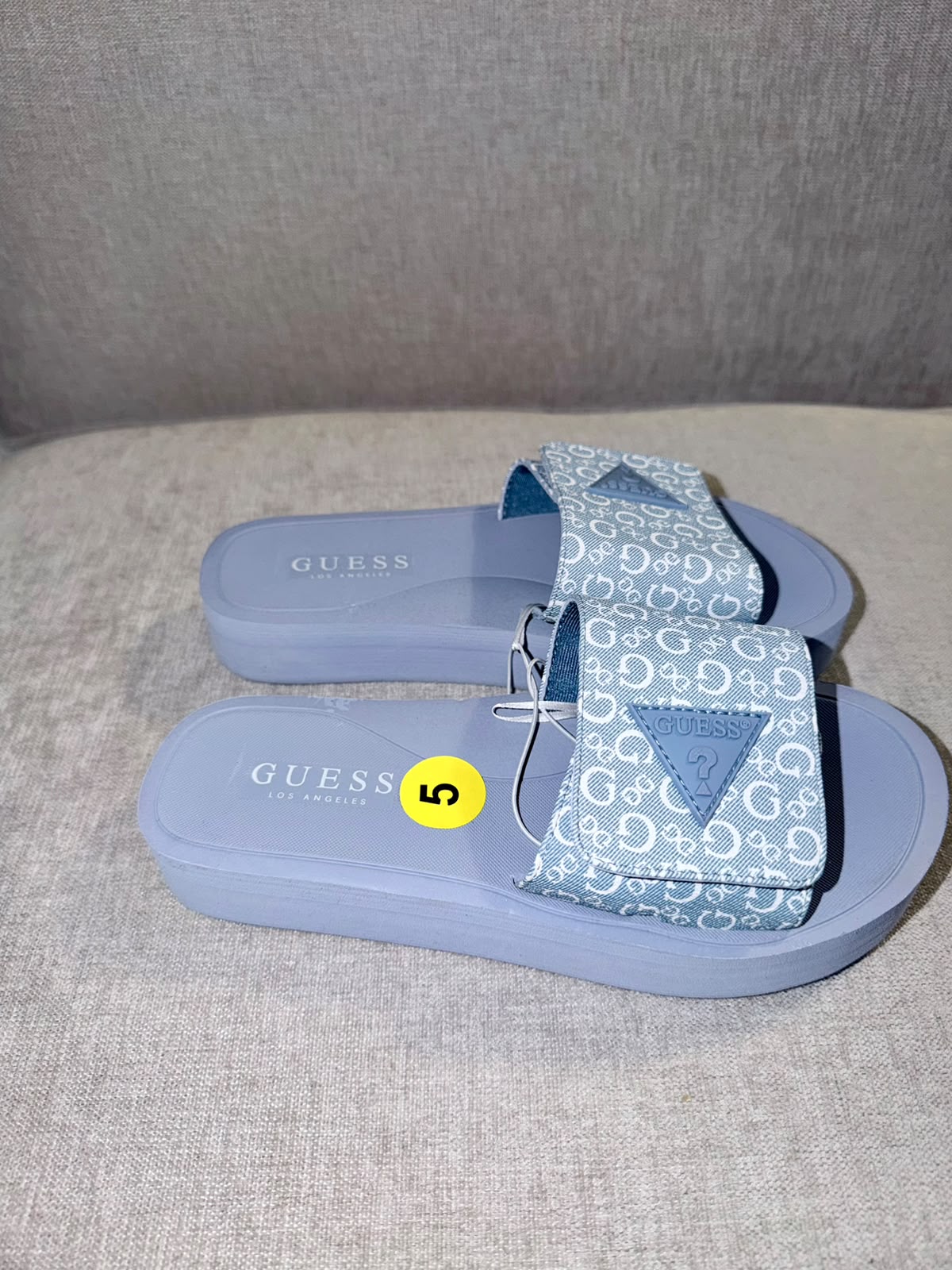Sandalias velcro miniprint - Guess