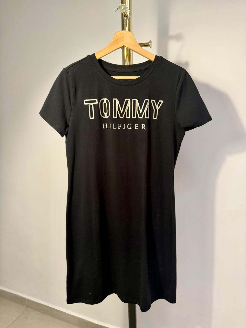 Vestido cuello redondo - Tommy Hilfiger