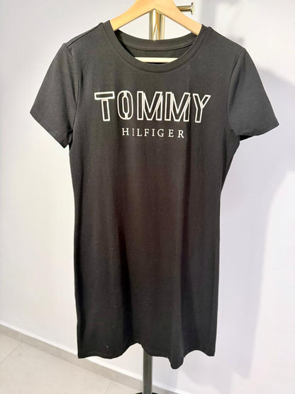 Vestido cuello redondo - Tommy Hilfiger