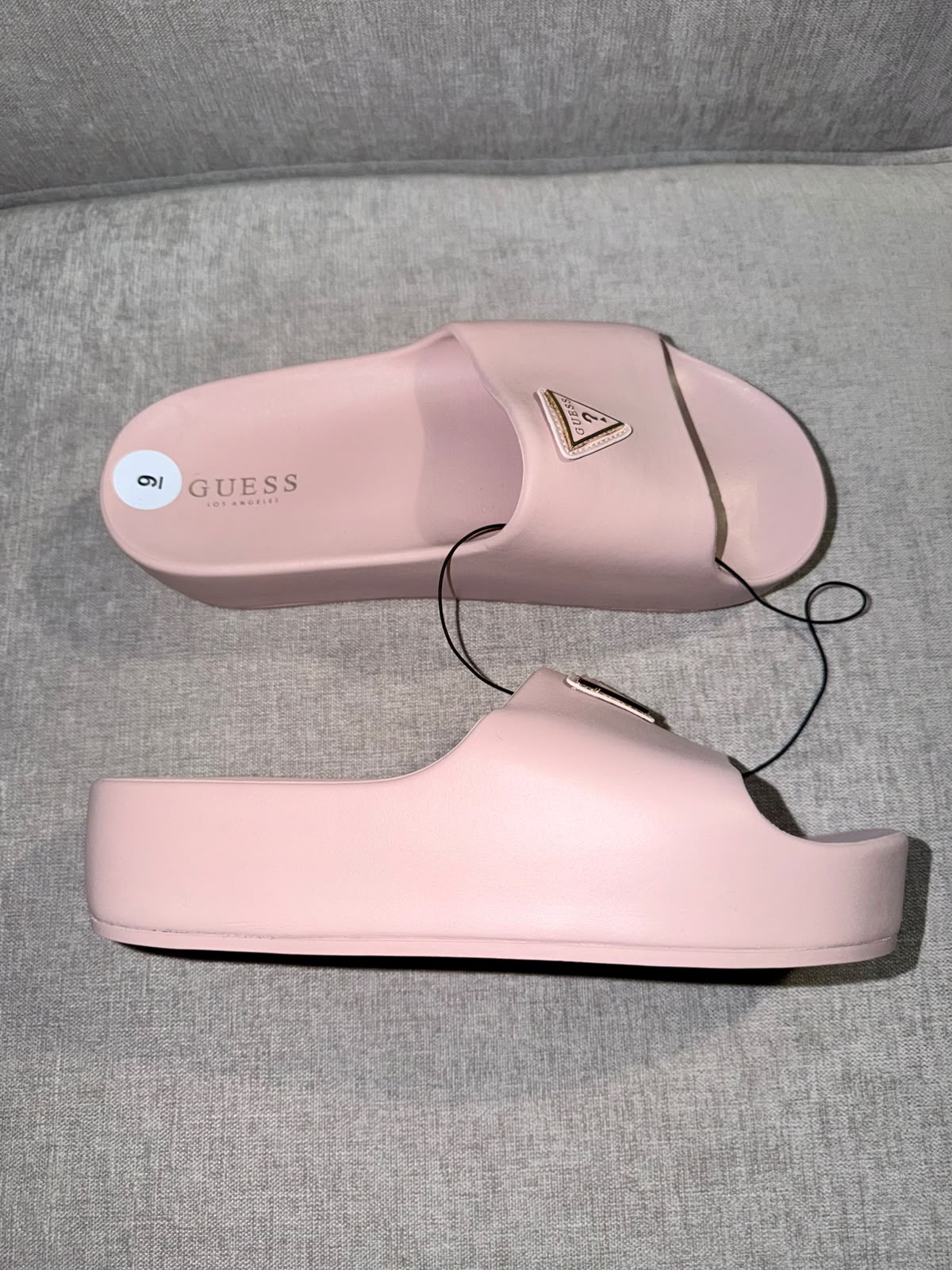 Sandalias plataforma logo mini - Guess