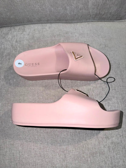 Sandalias plataforma logo mini - Guess