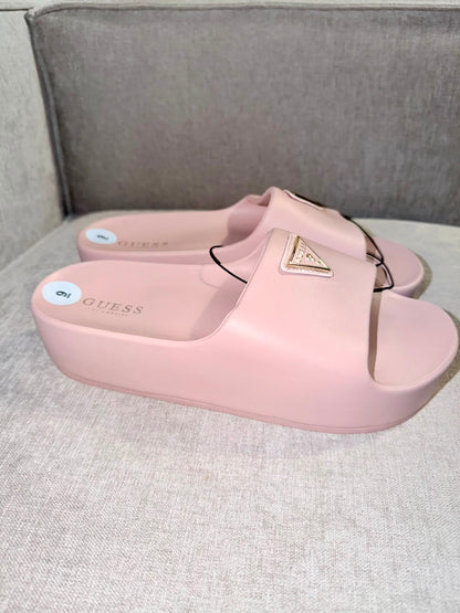 Sandalias plataforma logo mini - Guess