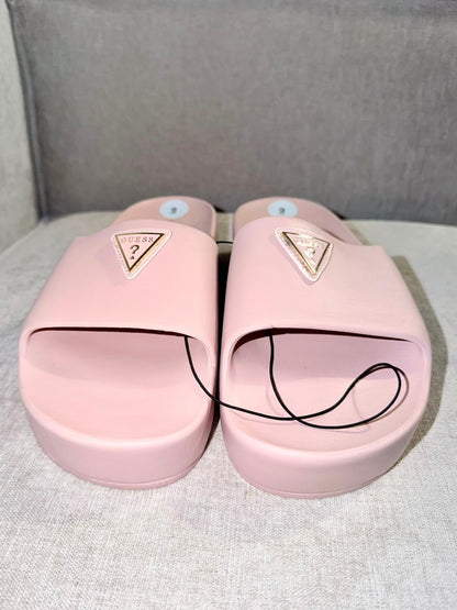 Sandalias plataforma logo mini - Guess